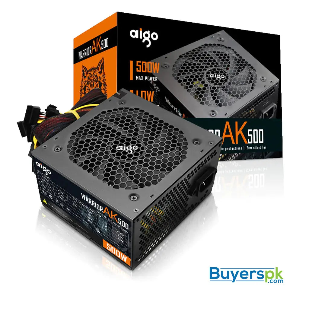 Aigo Power Supply Warrior Ak500 500 Watt - Price in Pakistan Aigo Power Supply Warrior Ak500 500 Watt - Price in Pakistan